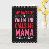 Carte de la Saint-Valentin Ma Maman préférée m'app (Fleur jaune)