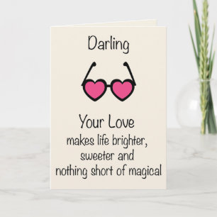 Carte de la Saint-Valentin Magical Love Lenses
