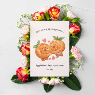 Carte de la Saint-Valentin Main Squeeze