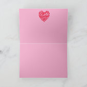 Carte de la Saint-Valentin Malamute (Intérieur)