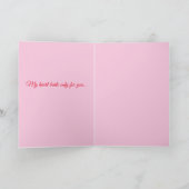 Carte de la Saint-Valentin Mandala Heart (Intérieur)