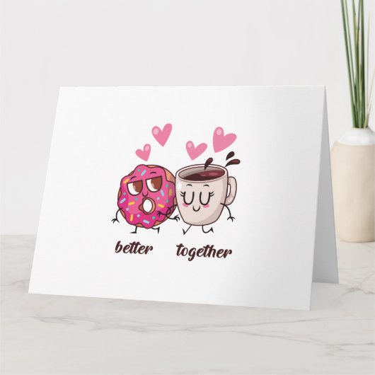 Carte de la Saint Valentin Mieux ensemble (Devant)