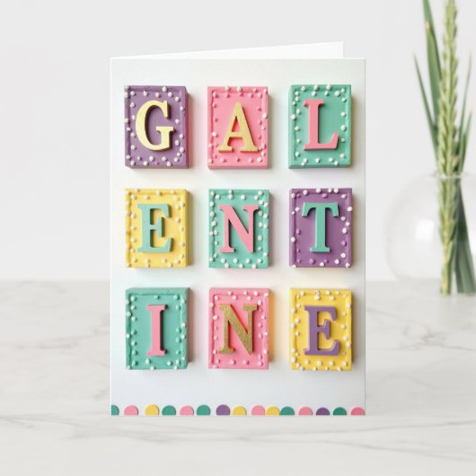 Carte de la Saint-Valentin mignonne (Devant)