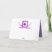 Carte de la Saint-Valentin mignonne avec ballerine (Dos)