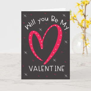 Carte de la Saint-Valentin   Mignonne et Romantiqu