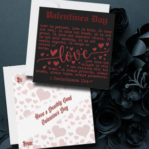 Carte de la Saint-Valentin Mini Flat Gothique Amou
