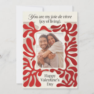 Carte de la Saint-Valentin minimaliste