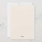 Carte de la Saint-Valentin minimaliste (Dos)