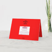 Carte de la Saint Valentin moderne (Dos)