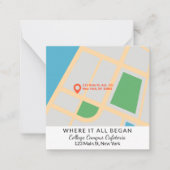 Carte de la Saint-Valentin Moderne Où Tout A Comme (Devant)