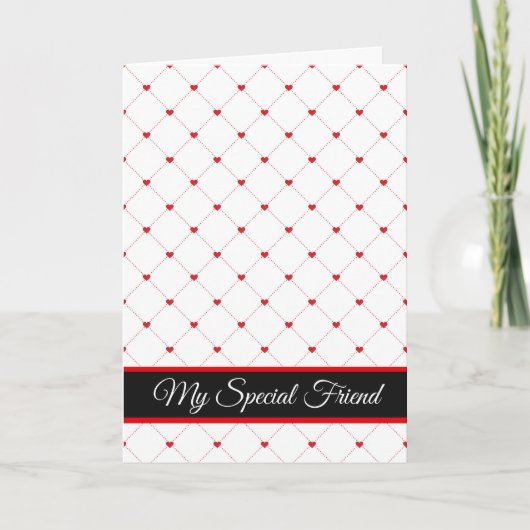Carte de la Saint-Valentin - Mon ami spécial (Devant)
