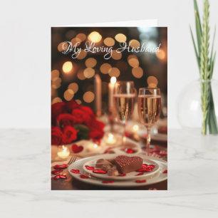 Carte de la Saint-Valentin-Mon mari aimant