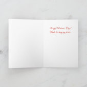 Carte de la Saint-Valentin noire avec cœurs rouges (Intérieur)