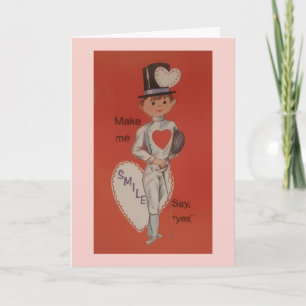 Carte de la Saint-Valentin ou de proposition de ma