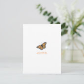 Carte de la Saint-Valentin papillon (Debout devant)