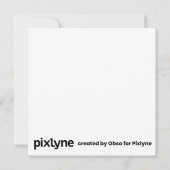 Carte de la Saint-Valentin par Obso 5 Pixlyne (Dos)