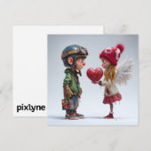 Carte de la Saint-Valentin par Roombirth 5 Pixlyne (Devant / Derrière)