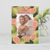 Carte de la Saint-Valentin Paradis Tropical (Debout devant)