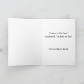 Carte de la Saint-Valentin personnalisable avec un (Intérieur)