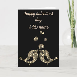 Carte de la Saint-Valentin personnalisée
