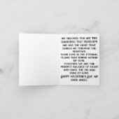 Carte de la Saint-Valentin pour amoureux gothiques (Intérieur)