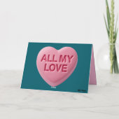 Carte de la Saint-Valentin pour boutique de malt d (Dos)