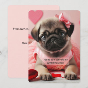Carte de la Saint-Valentin pour Carlin • Amour abs