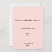 Carte de la Saint-Valentin pour Carlin • Amour abs (Dos)