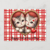 Carte de la Saint-Valentin pour chat (Devant)