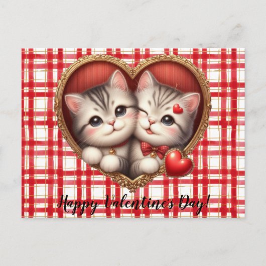 Carte de la Saint-Valentin pour chat (Devant)