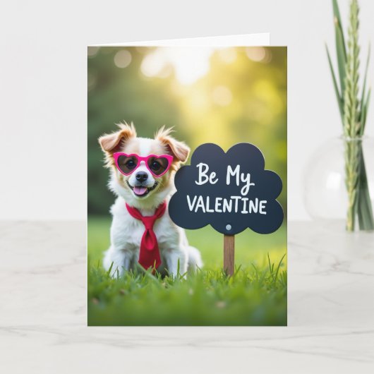 Carte de la Saint-Valentin pour chien (Devant)