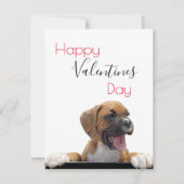 Carte de la Saint-Valentin pour chien personnalisé (Devant)