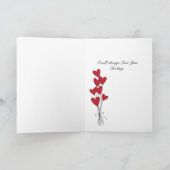 Carte de la Saint-Valentin pour couple (Intérieur)