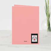 Carte de la Saint-Valentin pour couple Yeti - Capr (Dos)