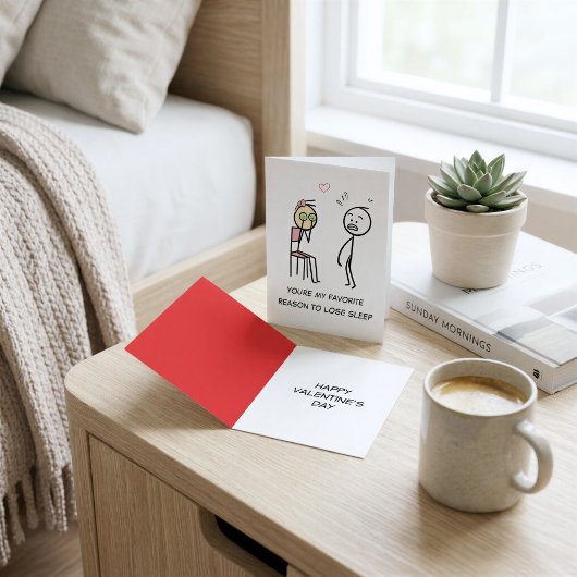 Carte de la Saint-Valentin pour couples drôles et