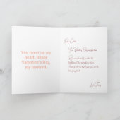 Carte de la Saint-Valentin pour de mignons tourter (Intérieur)