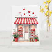Carte de la Saint-Valentin pour être chéri (Fleur jaune)