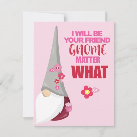 Carte de la Saint-Valentin pour Gnome (Devant)