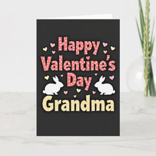 Carte de la Saint-Valentin pour grand-mère