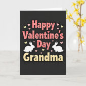 Carte de la Saint-Valentin pour grand-mère (Fleur jaune)