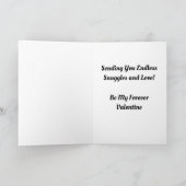 Carte de la Saint-Valentin pour hamster (Intérieur)