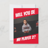 Carte de la Saint-Valentin pour jeu vidéo pour enf (Dos)