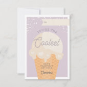 Carte de la Saint-Valentin pour la classe la plus (Devant)