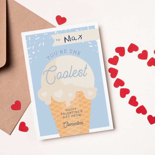 Carte de la Saint-Valentin pour la classe Thème Cu