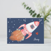 Carte de la Saint-Valentin pour la classe "Tu es g (Debout devant)