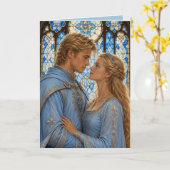 carte de la Saint-Valentin pour l'anniversaire d'u (Fleur jaune)