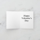 Carte de la Saint-Valentin pour le coeur de la fil (Intérieur)