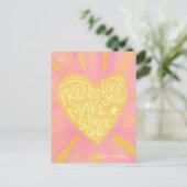 Carte de la Saint-Valentin pour les camarades de c (Debout devant)