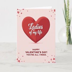 Carte de la Saint-Valentin pour les Dames de Ma Vi