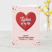 Carte de la Saint-Valentin pour les Dames de Ma Vi (Fleur jaune)